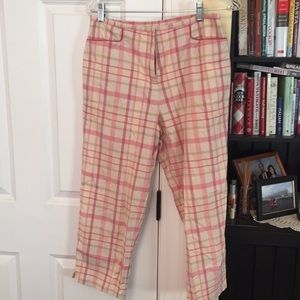 Christopher & Banks Plaid capris